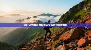 流行VPN背后的网络安全与合规风险解析