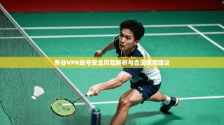 布谷VPN账号安全风险解析与合法使用建议