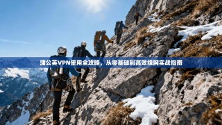 蒲公英VPN使用全攻略，从零基础到高效组网实战指南