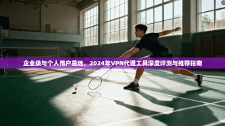 企业级与个人用户首选，2024年VPN代理工具深度评测与推荐指南