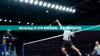 WhatsApp 与 VPN 的协同应用，安全通信的双刃剑