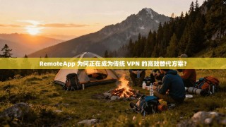 RemoteApp 为何正在成为传统 VPN 的高效替代方案？