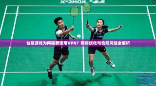 台服游戏为何需要使用VPN？网络优化与合规风险全解析