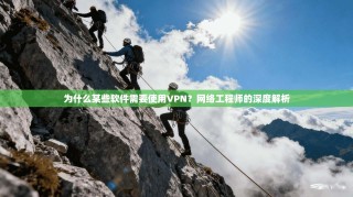 为什么某些软件需要使用VPN？网络工程师的深度解析