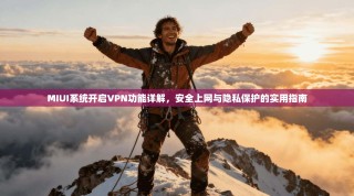 MIUI系统开启VPN功能详解，安全上网与隐私保护的实用指南