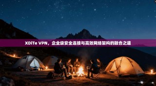 XDiTe VPN，企业级安全连接与高效网络架构的融合之道