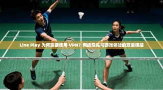 Line Play 为何需要使用 VPN？网络隐私与游戏体验的双重保障