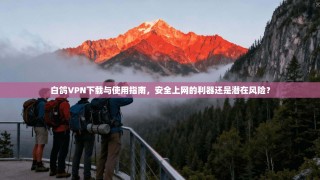白鸽VPN下载与使用指南，安全上网的利器还是潜在风险？