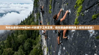 为什么你的VPN在Wi-Fi环境下工作正常，但在移动数据网络上却无法连接？