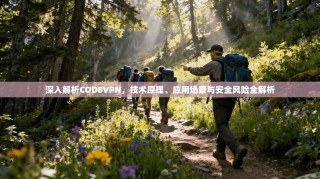 深入解析COD8VPN，技术原理、应用场景与安全风险全解析