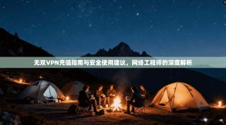 无双VPN充值指南与安全使用建议，网络工程师的深度解析