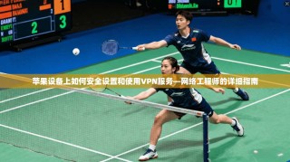 苹果设备上如何安全设置和使用VPN服务—网络工程师的详细指南