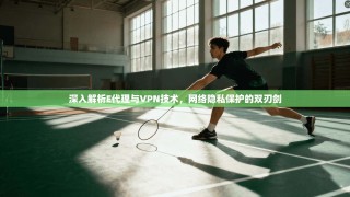 深入解析E代理与VPN技术，网络隐私保护的双刃剑