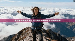 企业级网络环境下能上外网的VPN安全合规使用指南