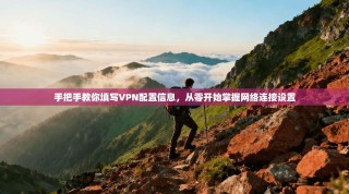 手把手教你填写VPN配置信息，从零开始掌握网络连接设置