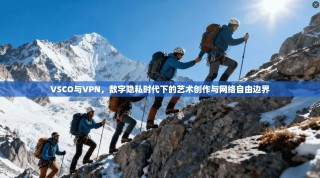 VSCO与VPN，数字隐私时代下的艺术创作与网络自由边界