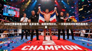 VPN付费服务怎么选？从安全性、速度到性价比，一文帮你挑对好用的商用方案