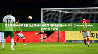 深入解析VPN技术在企业网络中的应用与安全挑战—以SXS（Secure Xpress Service）为例