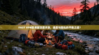 FAST VPN安卓版深度评测，速度与隐私的平衡之道？