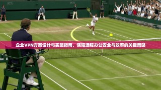 企业VPN方案设计与实施指南，保障远程办公安全与效率的关键策略