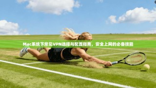 Mac系统下常见VPN选择与配置指南，安全上网的必备技能
