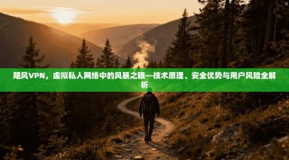 飓风VPN，虚拟私人网络中的风暴之眼—技术原理、安全优势与用户风险全解析