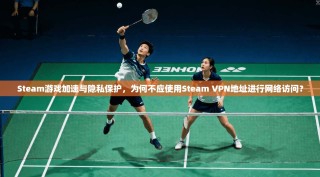 Steam游戏加速与隐私保护，为何不应使用Steam VPN地址进行网络访问？