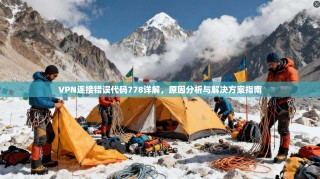 VPN连接错误代码778详解，原因分析与解决方案指南