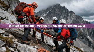 WiFi信号旁的隐形盾牌，VPN如何在无线网络中守护你的隐私与安全