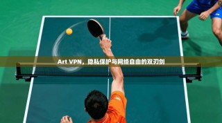Art VPN，隐私保护与网络自由的双刃剑