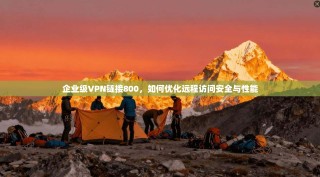 企业级VPN链接800，如何优化远程访问安全与性能