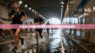 从众多VPN图标看网络世界的隐形通道与安全隐忧