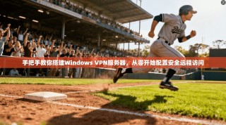 手把手教你搭建Windows VPN服务器，从零开始配置安全远程访问