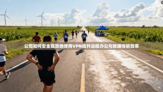 公司如何安全高效地使用VPN提升远程办公与数据传输效率