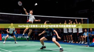 Surface 2设备接入企业VPN的配置与优化策略详解