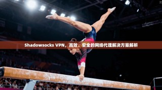 Shadowsocks VPN，高效、安全的网络代理解决方案解析