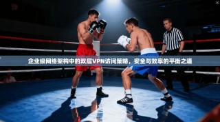企业级网络架构中的双层VPN访问策略，安全与效率的平衡之道