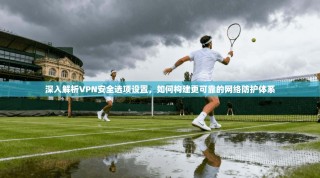 深入解析VPN安全选项设置，如何构建更可靠的网络防护体系