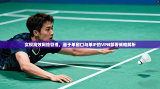 实现高效网络管理，基于单窗口与单IP的VPN部署策略解析