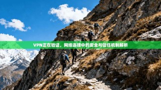 VPN正在验证，网络连接中的安全与信任机制解析