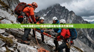 VPN无法建立PPP连接问题排查与解决方案详解