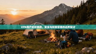 VPN用户无权修改，安全与权限管理的边界探讨