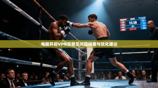 电脑开启VPN后常见问题排查与优化建议