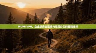 MUMI VPN，企业级安全连接与远程办公的智能选择