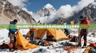 MIUI系统下开启VPN后共享热点的网络配置与注意事项