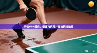 手机VPN游戏，便捷与风险并存的网络选择