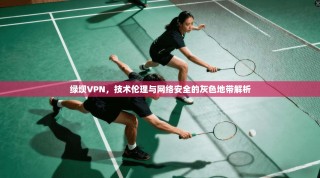 绿坝VPN，技术伦理与网络安全的灰色地带解析