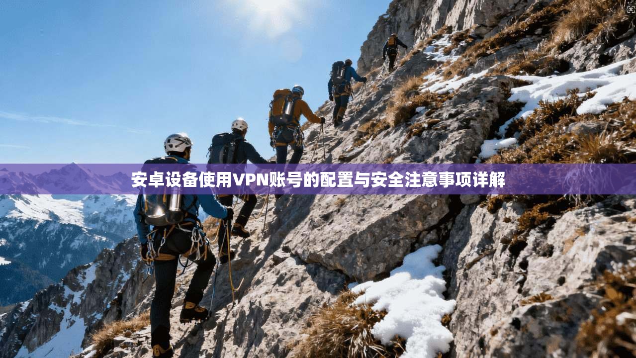 安卓设备使用VPN账号的配置与安全注意事项详解
