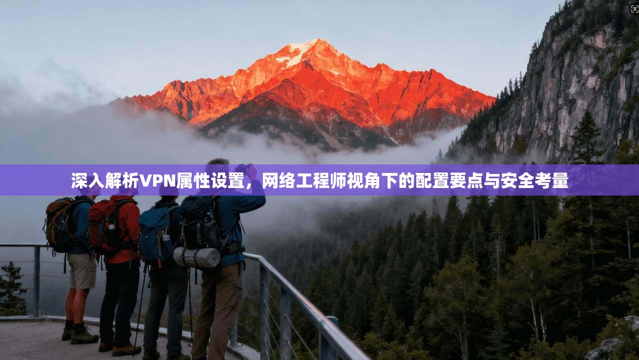 深入解析VPN属性设置，网络工程师视角下的配置要点与安全考量