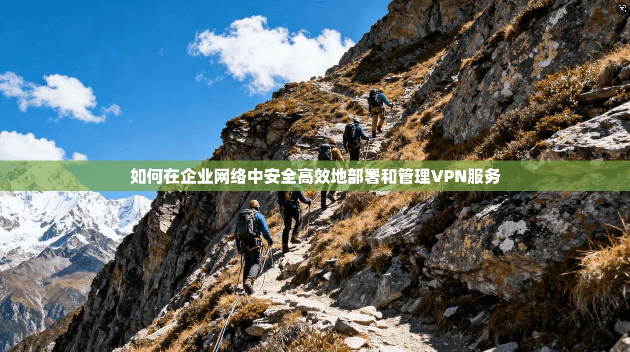如何在企业网络中安全高效地部署和管理VPN服务
